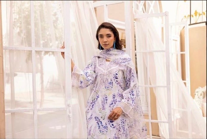 SIMRANS ‘ETHNIC 4.0’ | EMBROIDERED LAWN READYMADE | SM6263