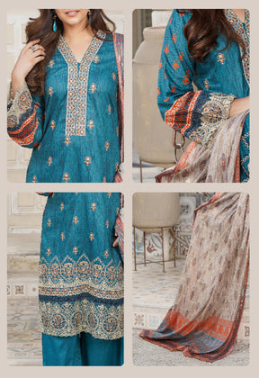 MUNIRA | EMBROIDERED LAWN READYMADE | MVL05