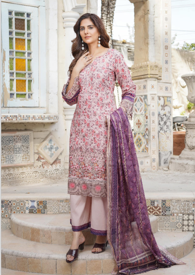 MUNIRA | EMBROIDERED LAWN READYMADE | MVL06