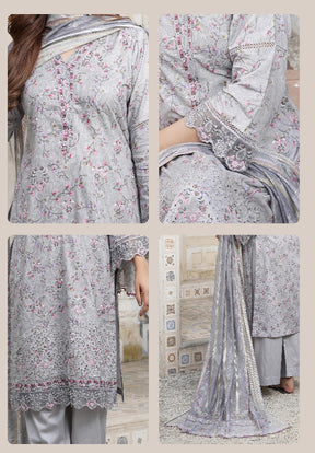 MUNIRA | EMBROIDERED LAWN READYMADE | MVL07