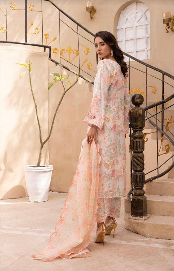 SIMRANS ‘ETHNIC 4.0’ | EMBROIDERED LAWN READYMADE | SM6261