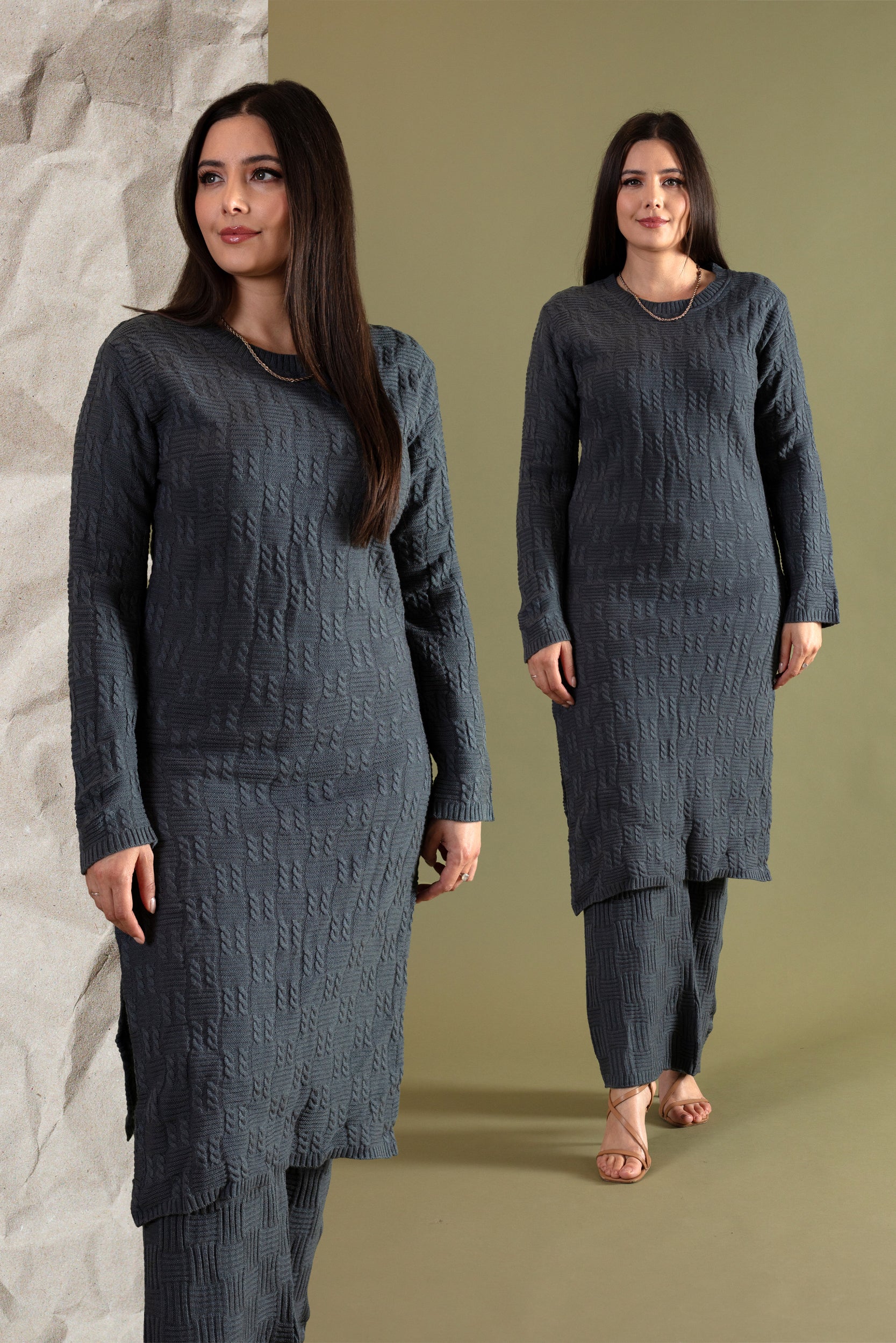 SIMRANS KNITWEAR CO-ORDS 2PC  READYMADE-SUKH-2