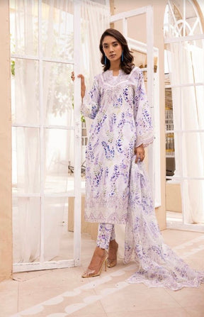 SIMRANS ‘ETHNIC 4.0’ | EMBROIDERED LAWN READYMADE | SM6263