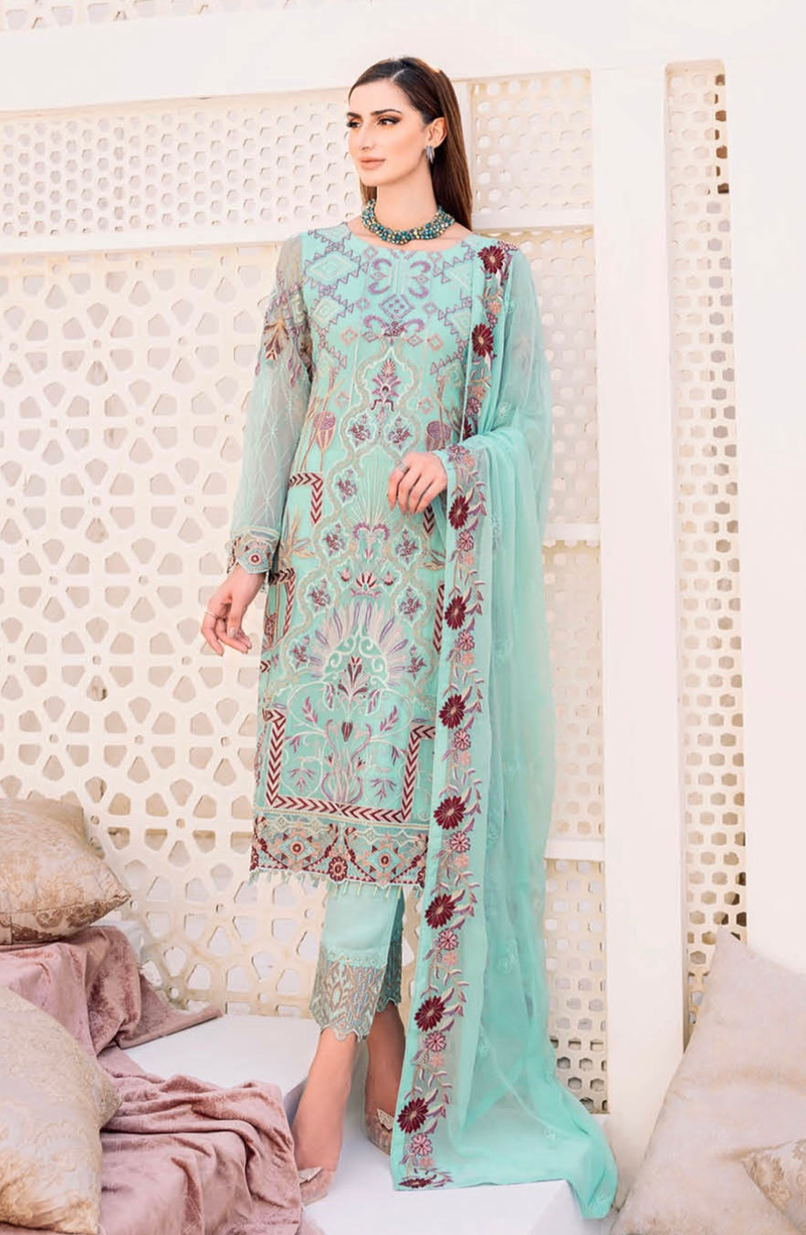 RAMSHA | CHIFFON VOL 23 READYMADE | F2305