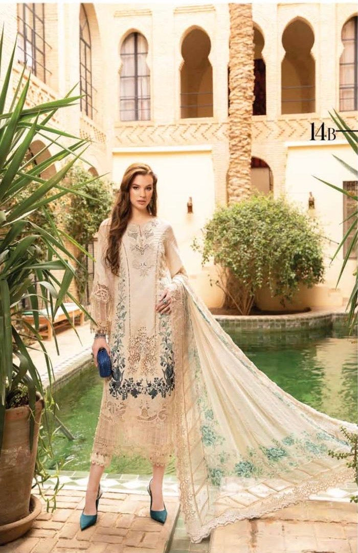 SIMRANS ‘MARIA B INSPIRED’ | EMBROIDERED 3PC READYMADE | SM5539