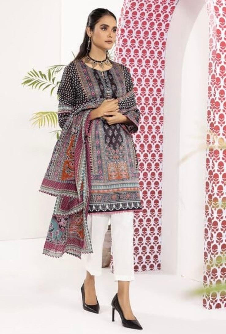 KHAADI 3PC LAWN READYMADE ORIGINAL KHAADI-03