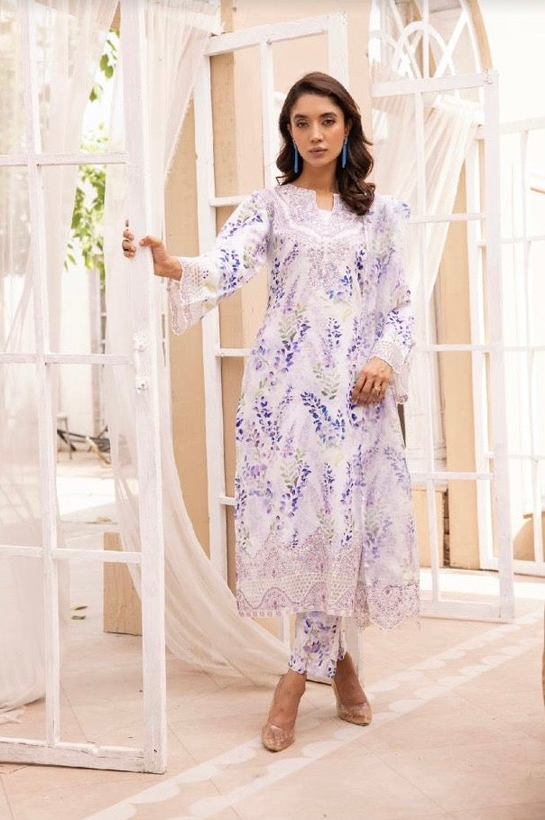 SIMRANS ‘ETHNIC 4.0’ | EMBROIDERED LAWN READYMADE | SM6263