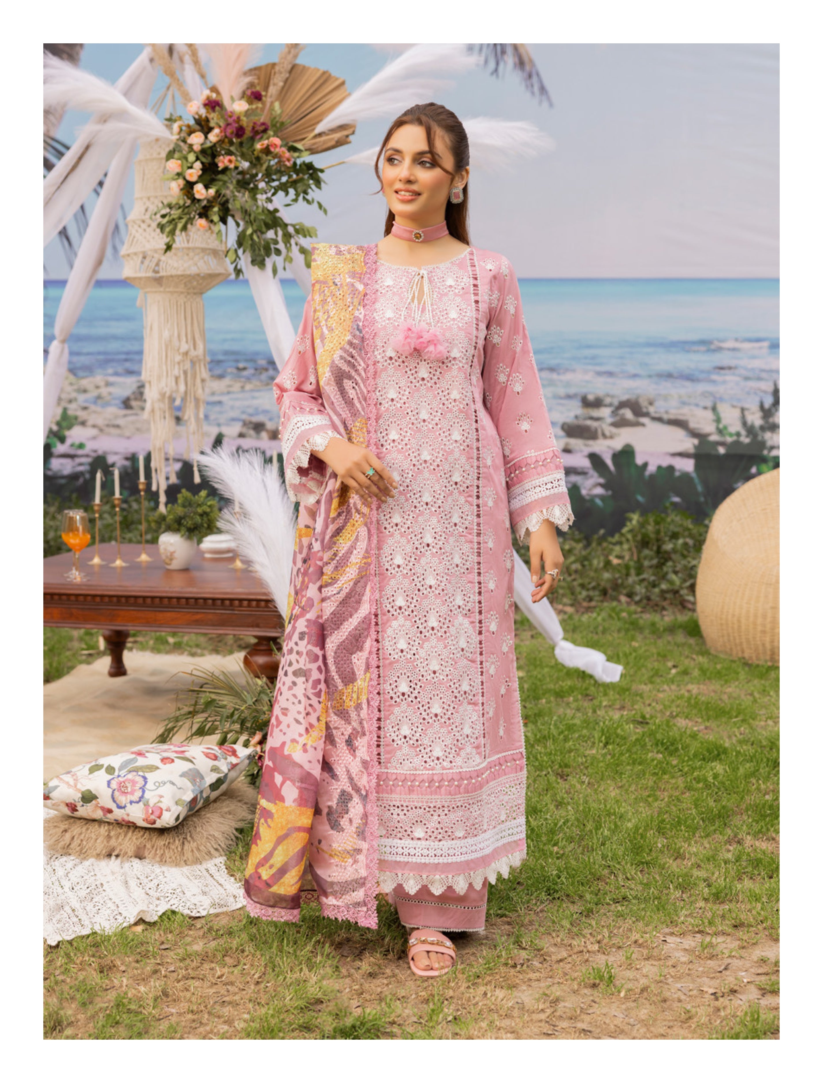 ADAN’S LAWN BY IRHA ZIA 3PC CHIKANKARI READYMADE ADLS248 SIMRANS