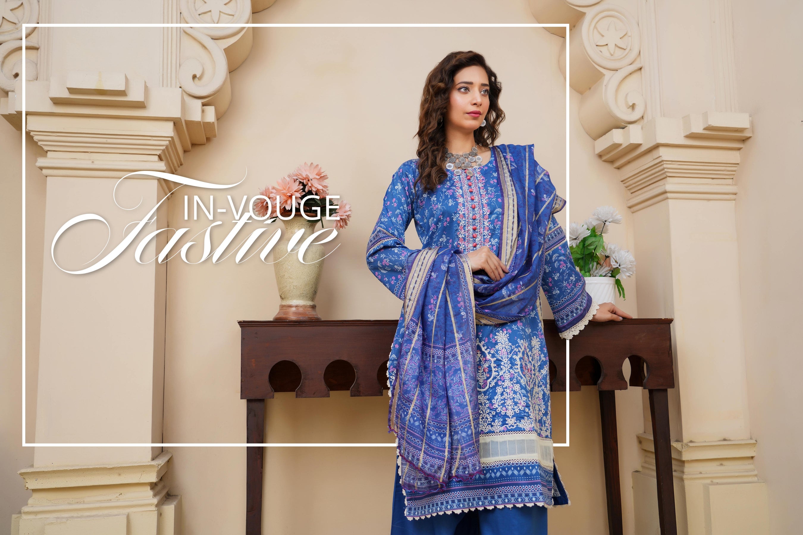 MUNIRA | EMBROIDERED LAWN READYMADE | MTL05