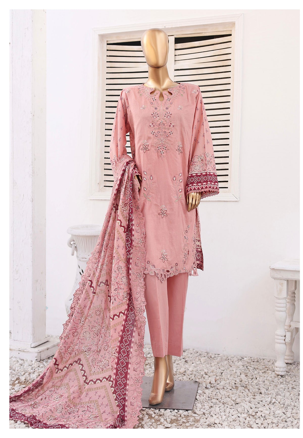 BIN SAEED 3PC EMBROIDERED READYMADE BSL359