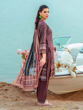 MUNIRA | EMBROIDERED LAWN READYMADE | MVL01