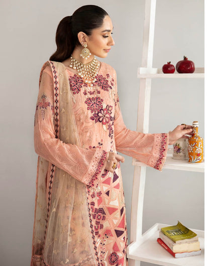 RAMSHA | RANGOON CHIFFON VOL 11 READYMADE | D1112