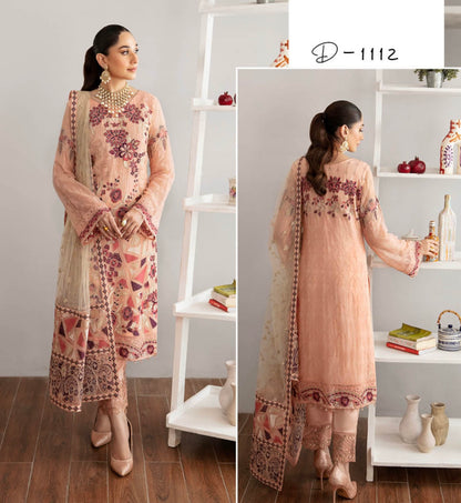 RAMSHA | RANGOON CHIFFON VOL 11 READYMADE | D1112