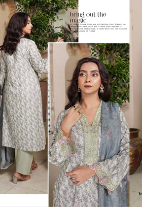 MUNIRA | EMBROIDERED DHANAK READYMADE | MHL07