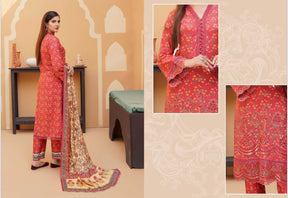 MUNIRA | EMBROIDERED DHANAK READYMADE | MHL08