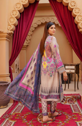 MUNIRA | EMBROIDERED DHANAK READYMADE | MHL010