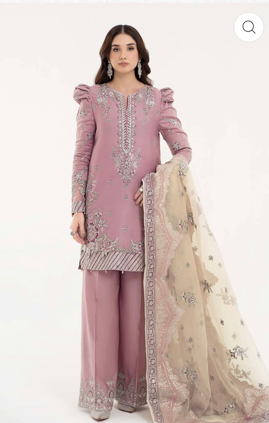 MB INSPIRED BY SIMRANS EMBROIDERED CHIFFON READYMADE MBCR:302