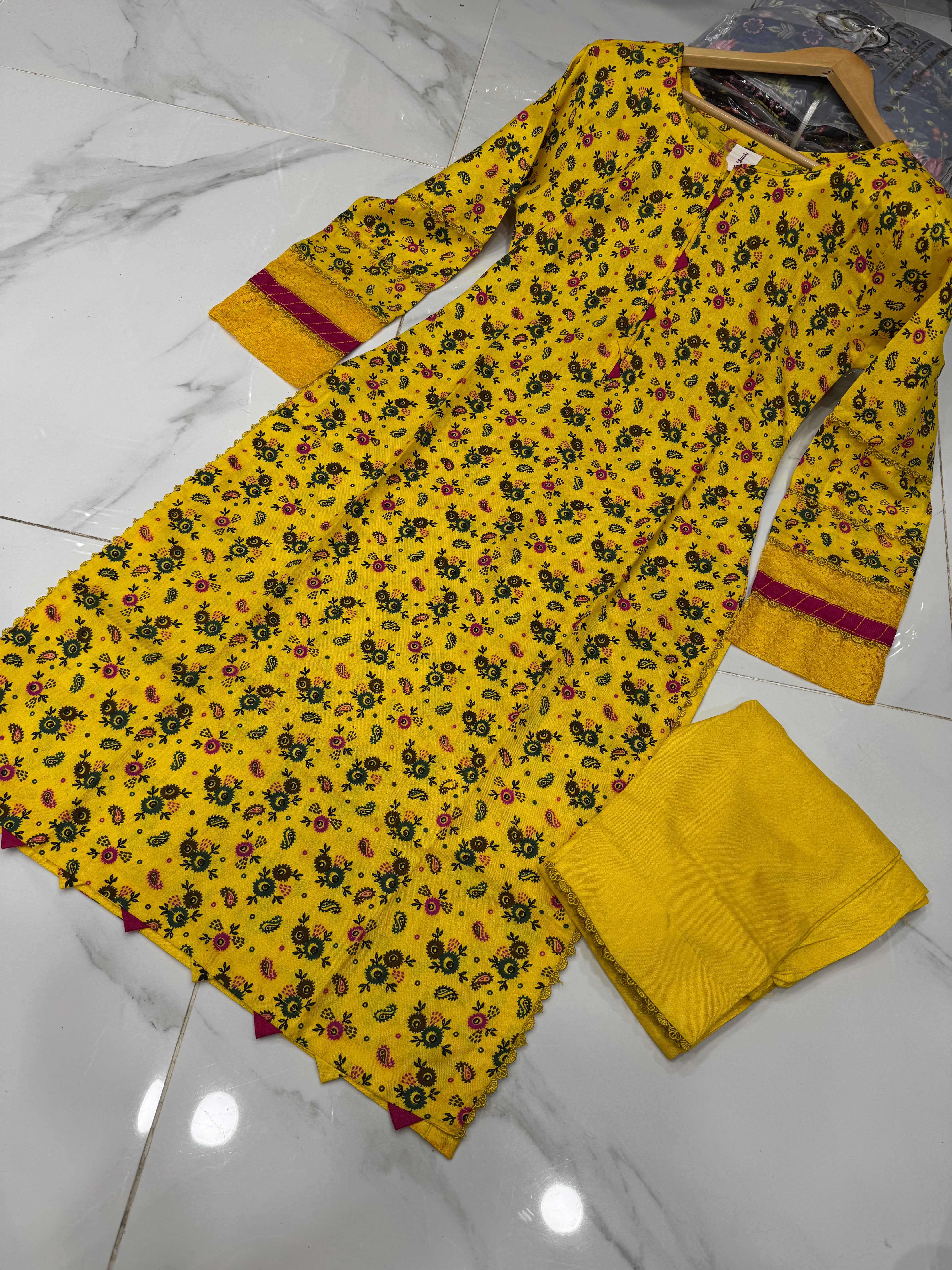 IZEL 2PC DIGITAL PRINTED DHANAK READYMADE SUITS -IZEL002