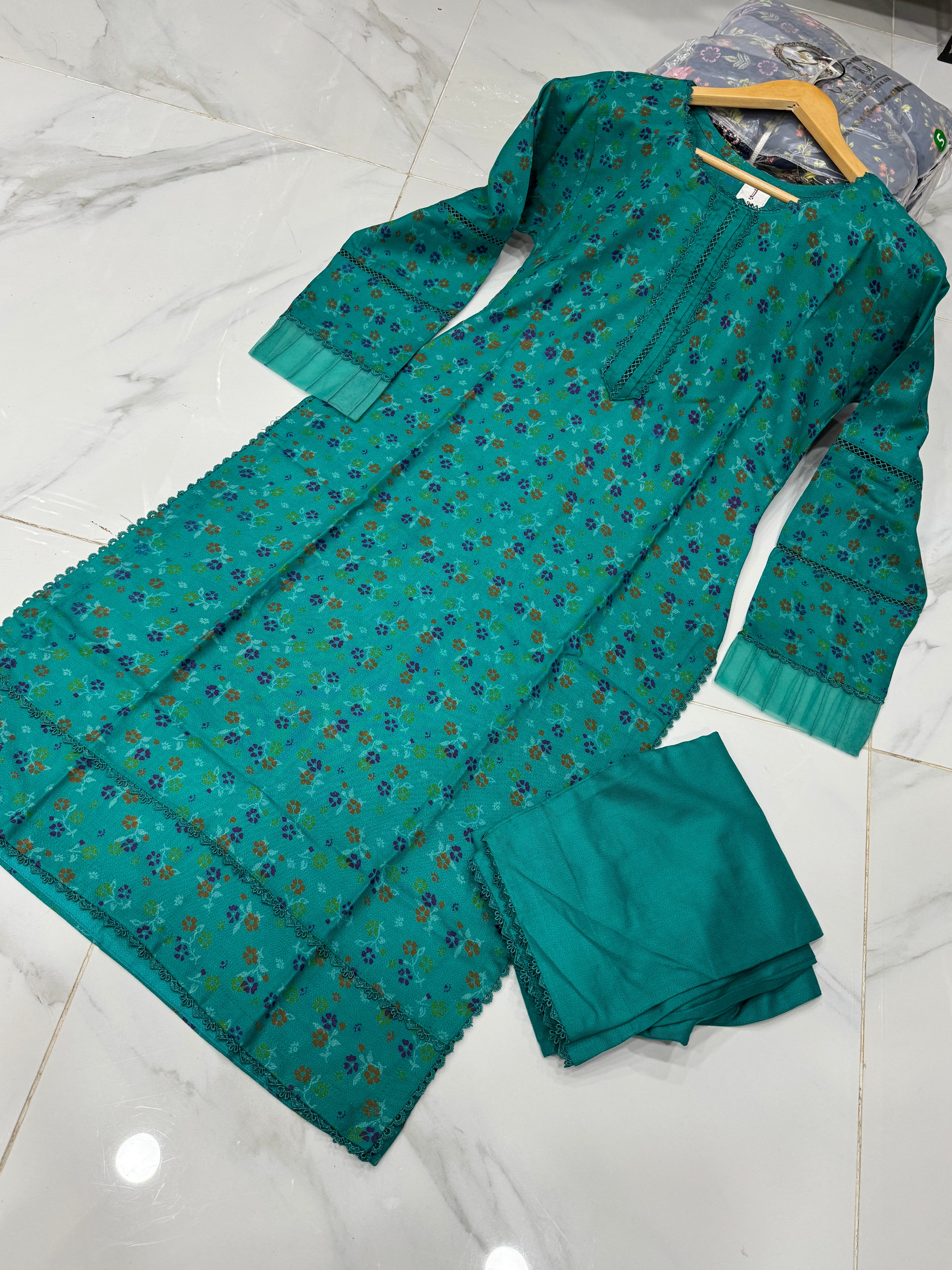 IZEL 2PC DIGITAL PRINTED DHANAK READYMADE SUITS -IZEL0010