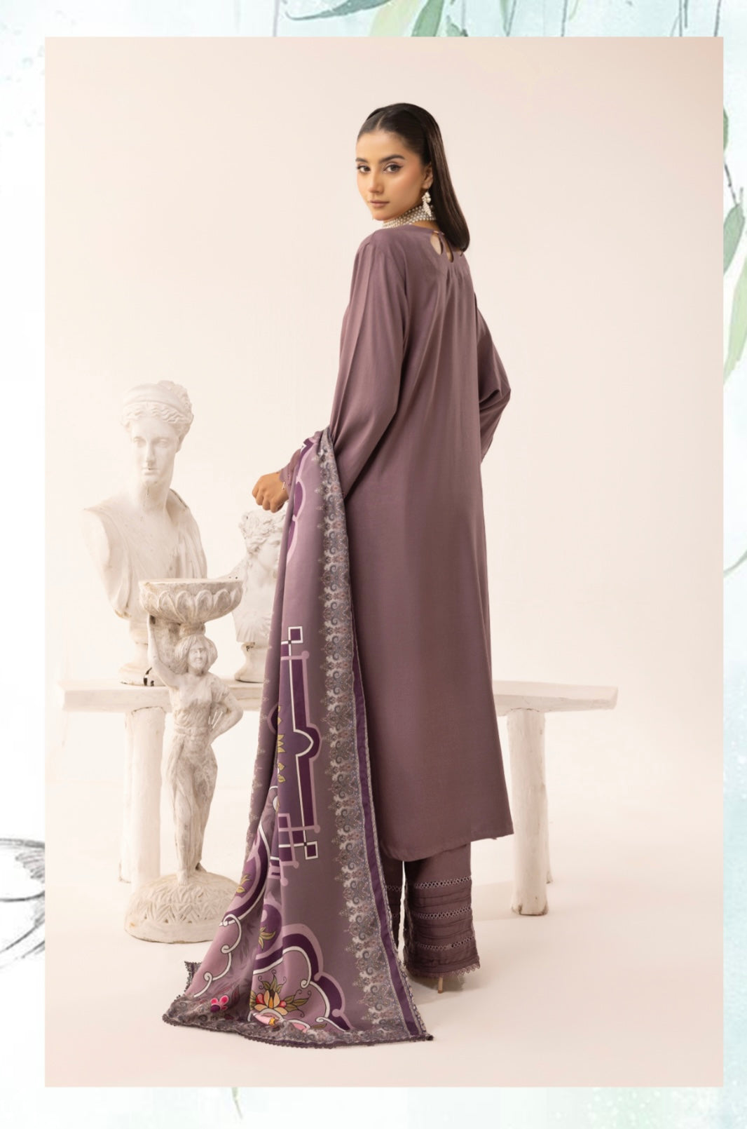 SOPHIA B BY SIMRANS DHANAK WITH WOOL 3PC READYMADE SDS422