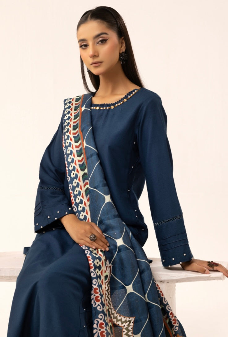 SOPHIA B BY SIMRANS DHANAK WITH WOOL 3PC READYMADE SDS424