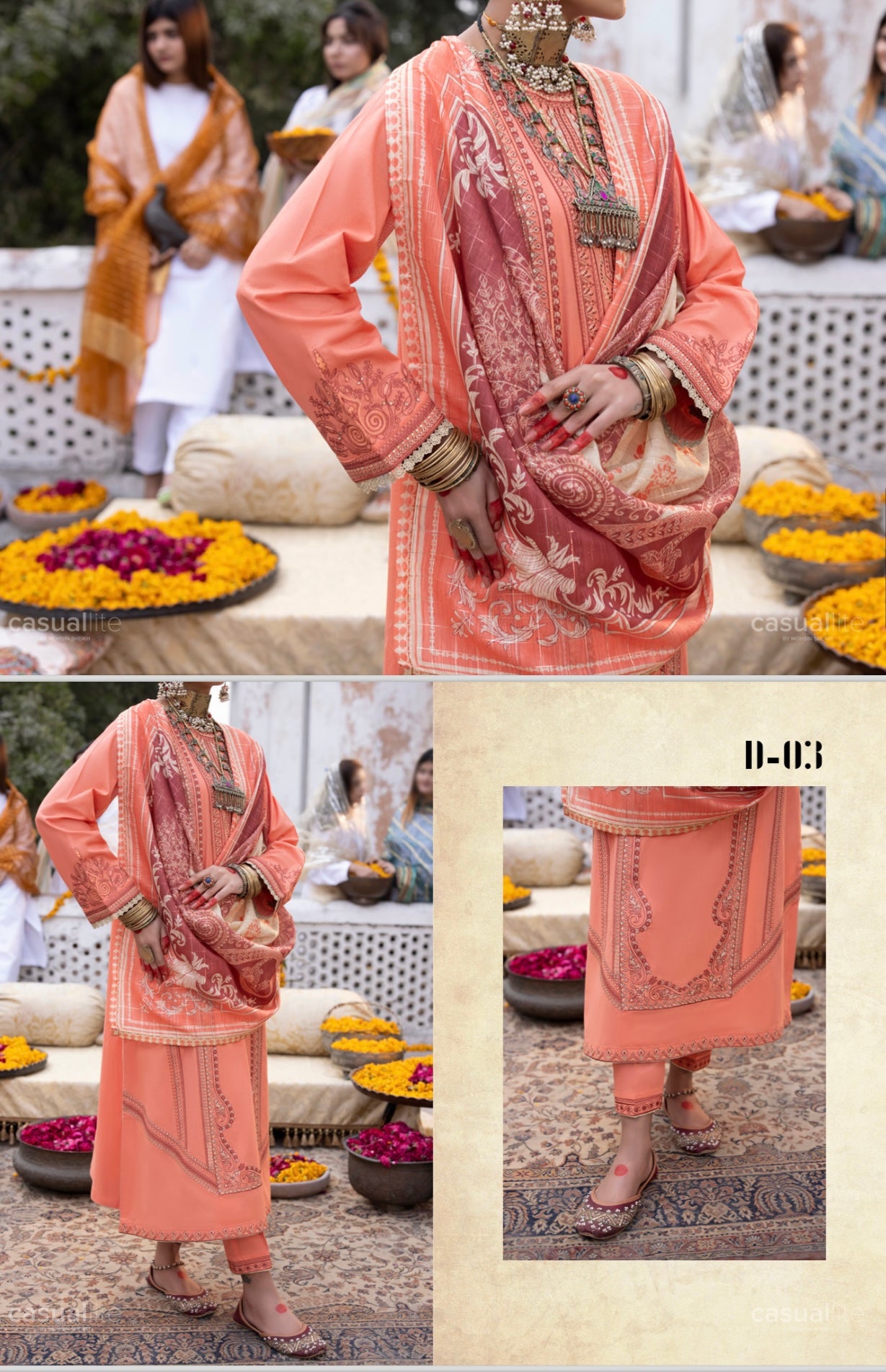 TEHWAAR’ VOL 1 | MIRHA SPECIAL LUXURY EMBROIDERED COTTON READYMADE | MST-D04