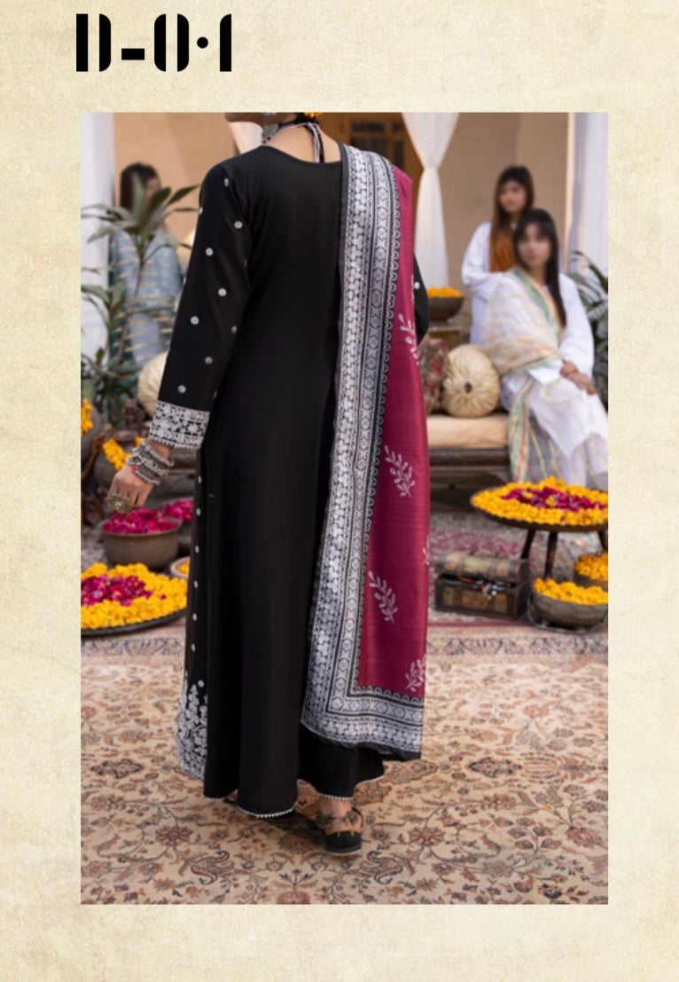 TEHWAAR’ VOL 1 | MIRHA SPECIAL LUXURY EMBROIDERED COTTON READYMADE | MST-D03