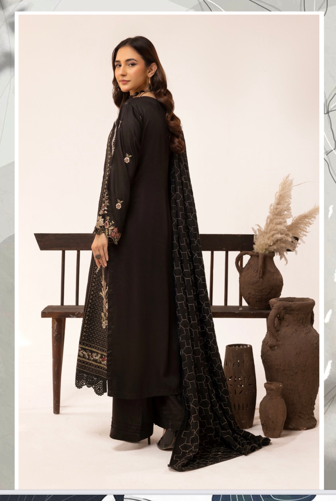 SIMRANS IVY KARI 3 piece luxury dhanak embroidered readymade suit 02