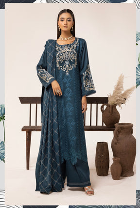 SIMRANS IVY KARI 3 piece luxury dhanak embroidered readymade suit 03