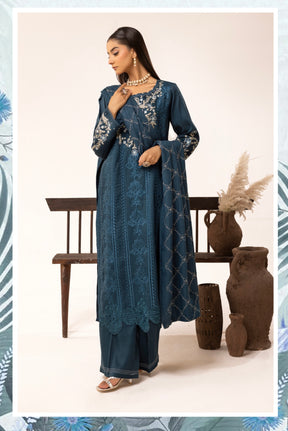 SIMRANS IVY KARI 3 piece luxury dhanak embroidered readymade suit 03