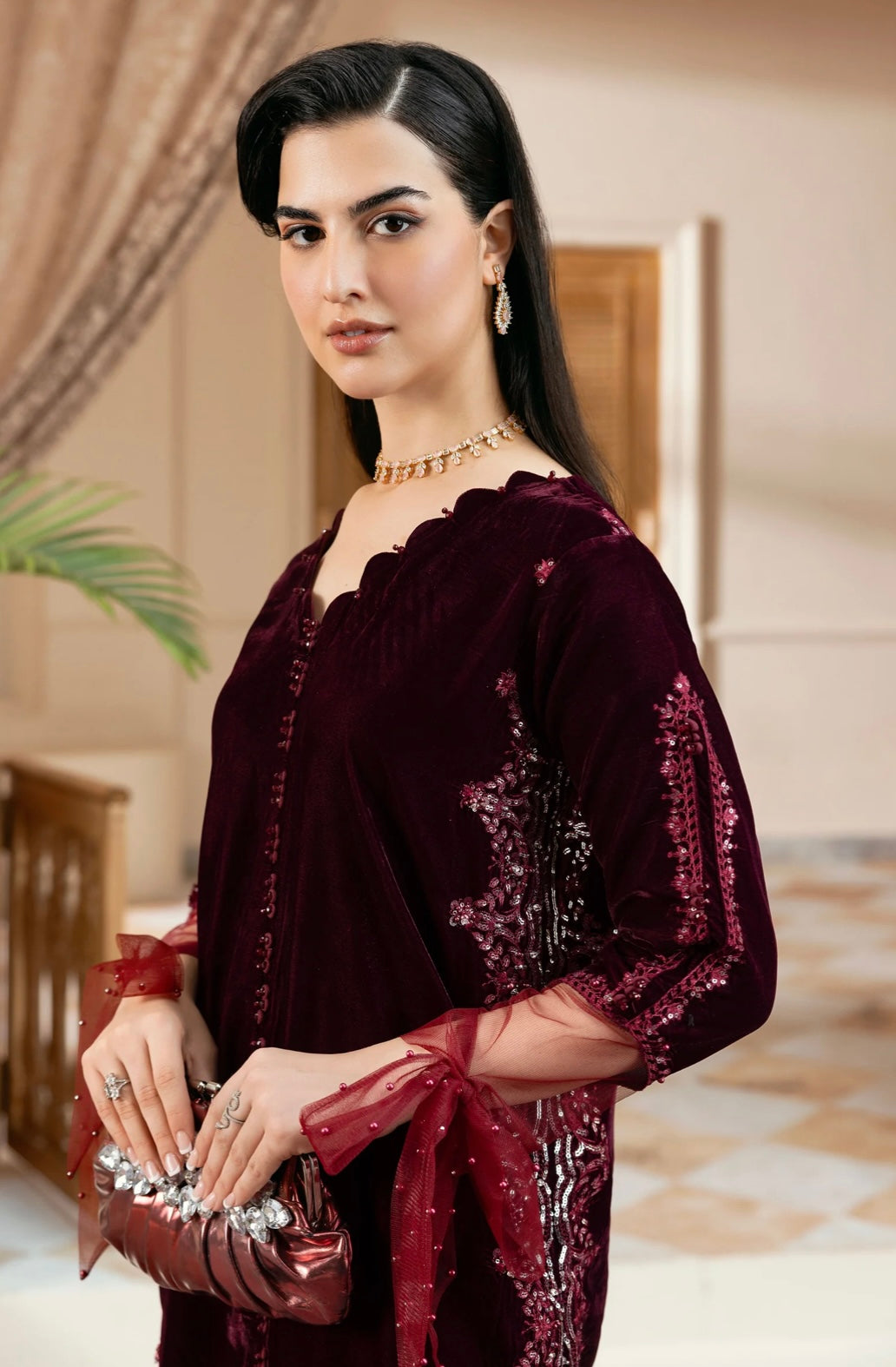 Luxury Velvet Collection: Mirha Special - High-End Elegance and Style - Shop Now