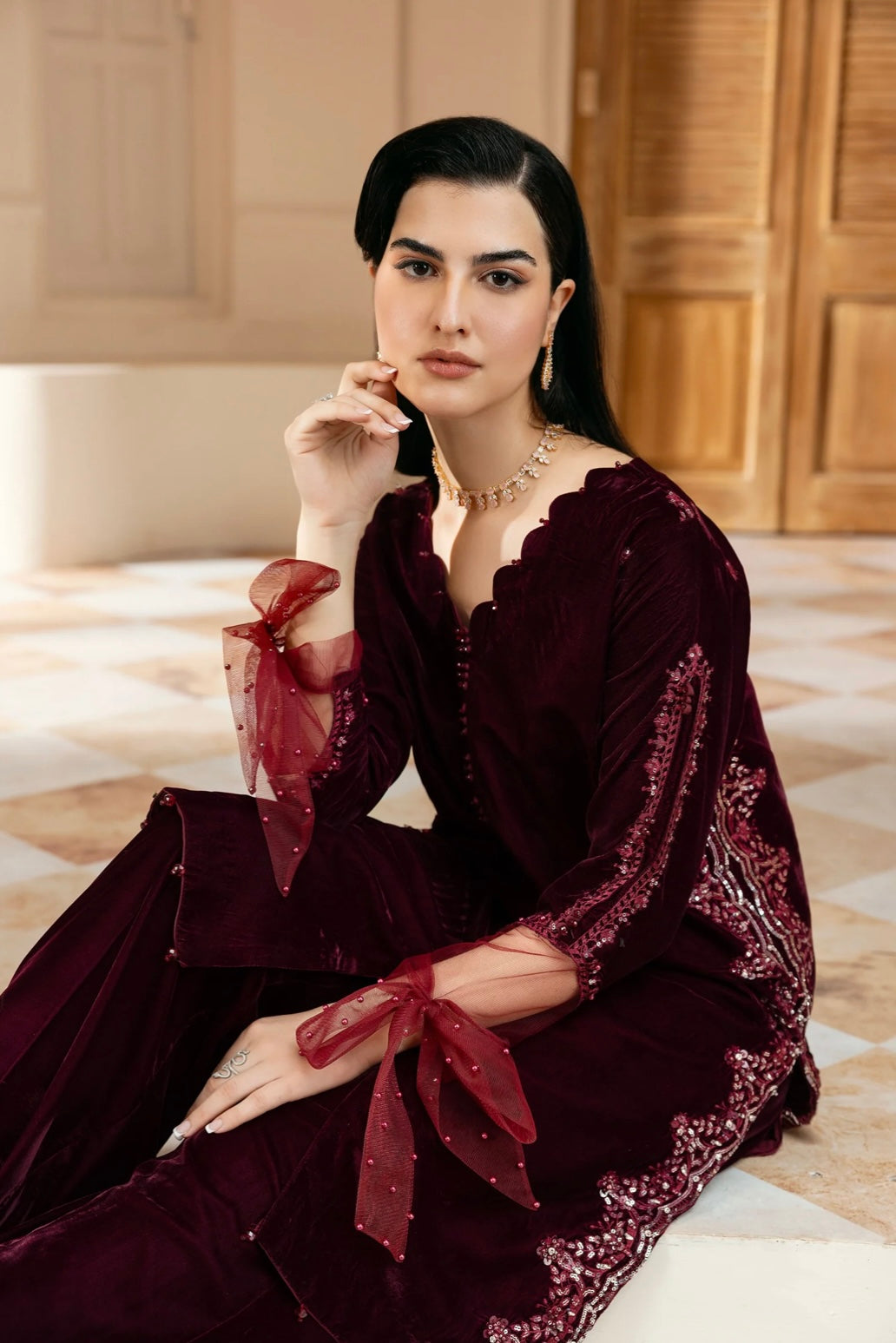 Luxury Velvet Collection: Mirha Special - High-End Elegance and Style - Shop Now