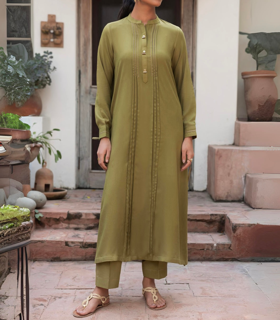 CASUALLITE ‘LINEN BASICS VOL 2’ | DHANAK 2PC READYMADE | MIRHA SPECIAL -315