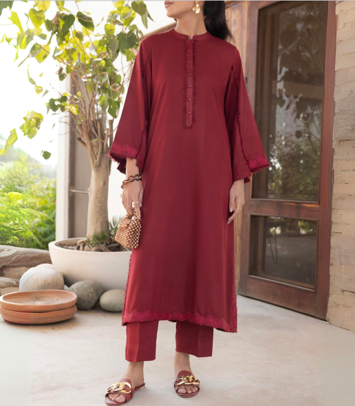 CASUALLITE ‘LINEN BASICS VOL 2’ | DHANAK 2PC READYMADE | MIRHA SPECIAL -314