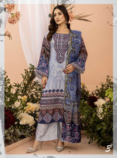 ZOHA BY SIMRANS DIGITAL EMBROIDERED SUiTS 3PC READYMADE- ZBSL-233