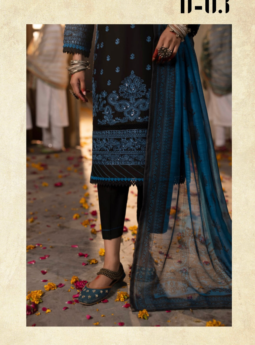 MANNAT’ VOL 2 | LUXURY EMBROIDERED COTTON READYMADE | MSLL1723 MIRHA SPECIAL