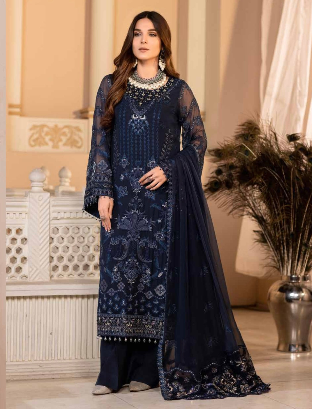 SIMRANS DASTAN EXCLUSIVE CHIFFON COLLECTION READYMADE MIDNIGHT LEGACY-02