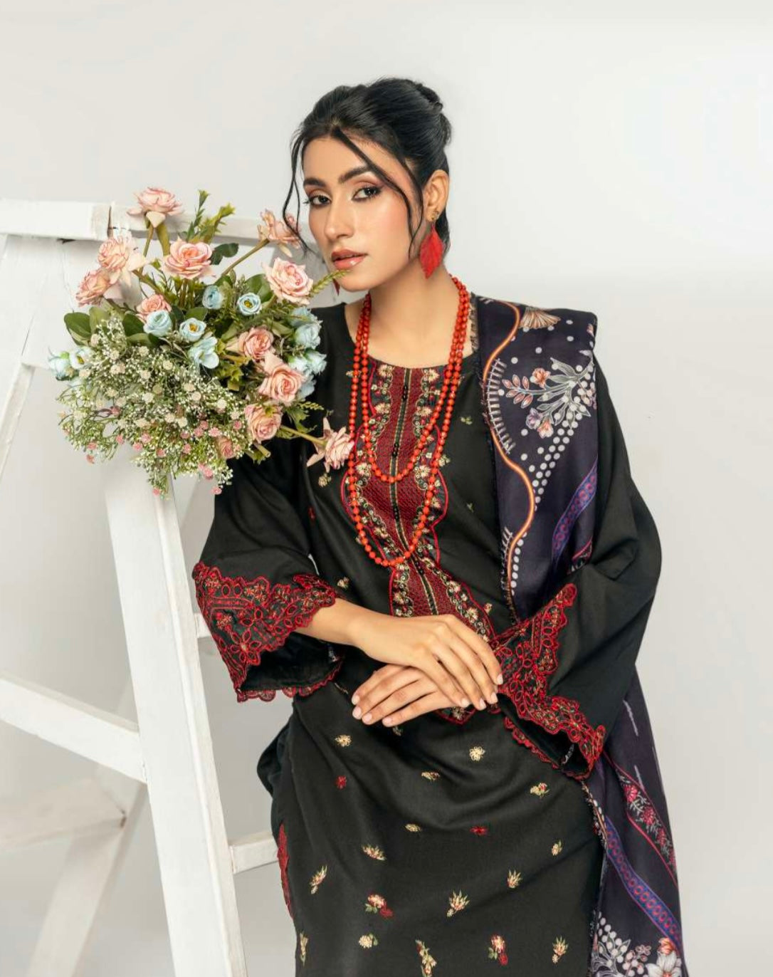 ALPINE BY SIMRANS 3PC EMBROIDERED WINTER EDIT-024