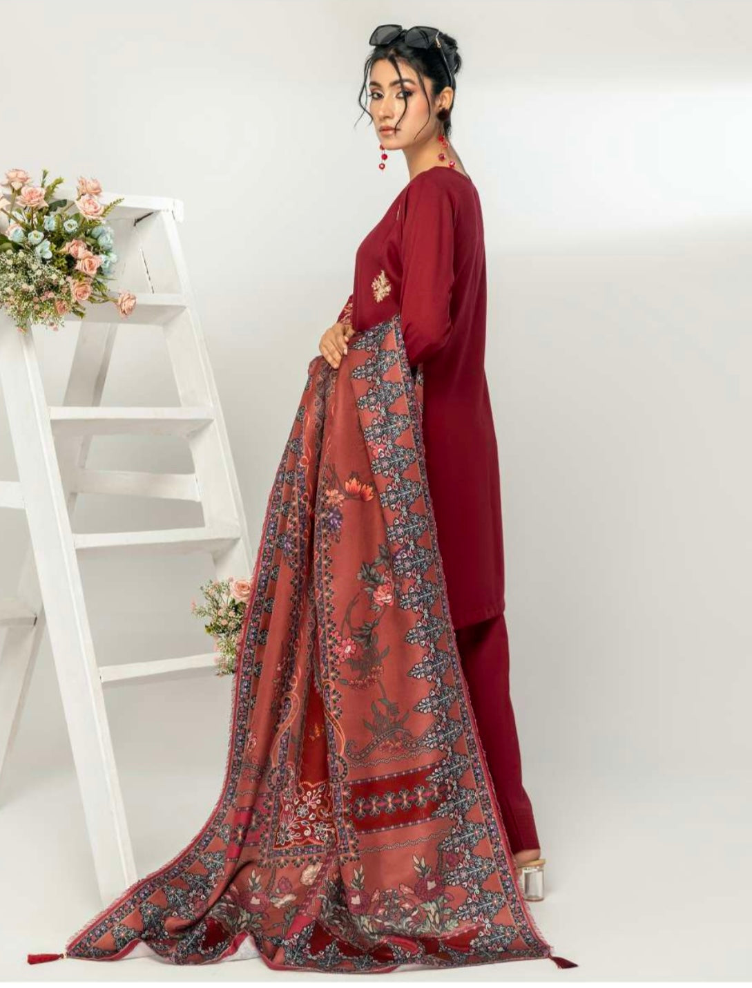 ALPINE BY SIMRANS 3PC EMBROIDERED WINTER EDIT-022