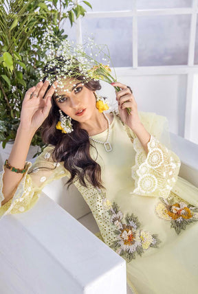KHUDA BAKSH CREATIONS | EMBROIDERED 3PC READY TO WEAR | M-107
