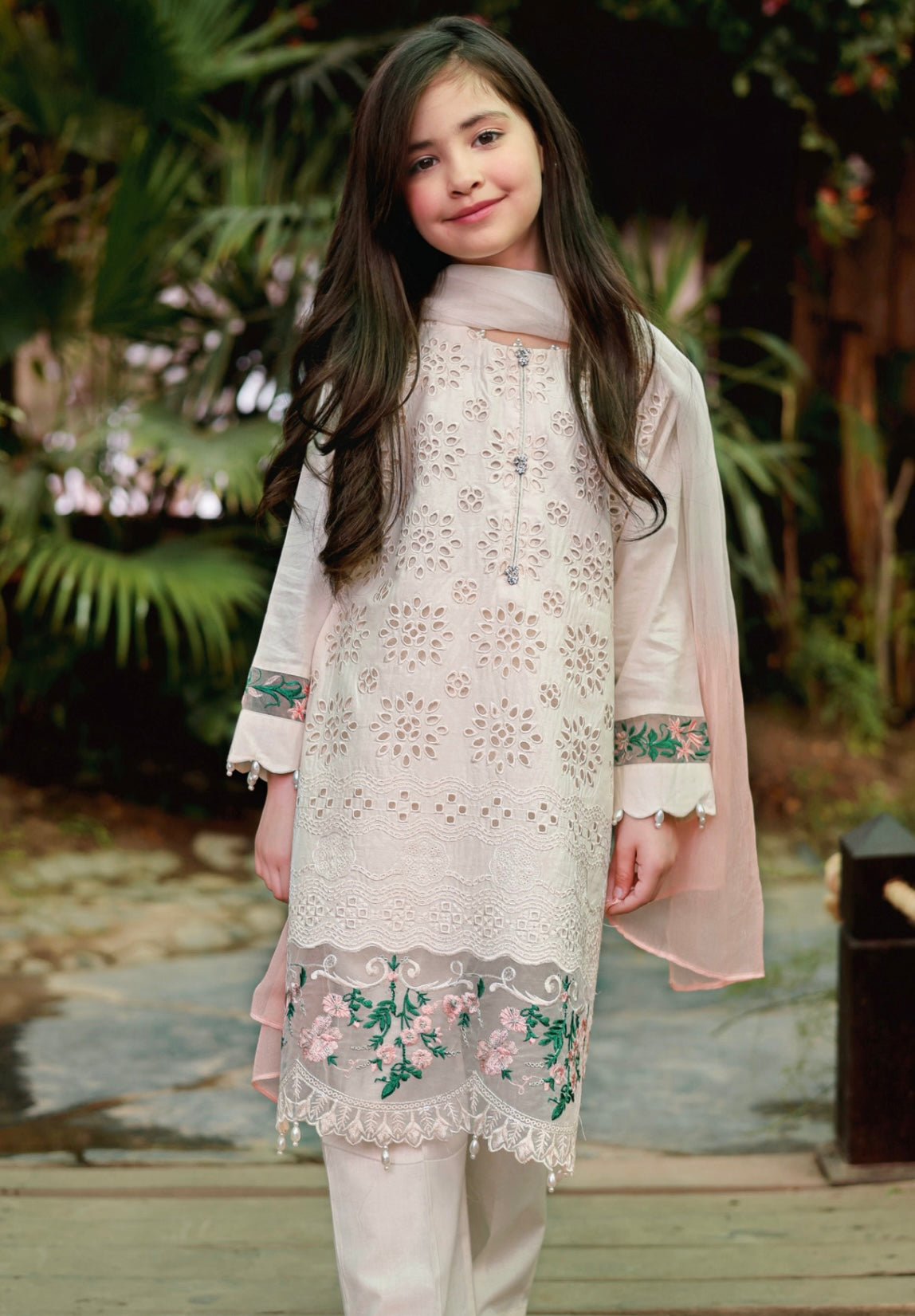 SIMRANS LUXURY LAWN MUMMY & ME/kids READYMADE-SEEL904