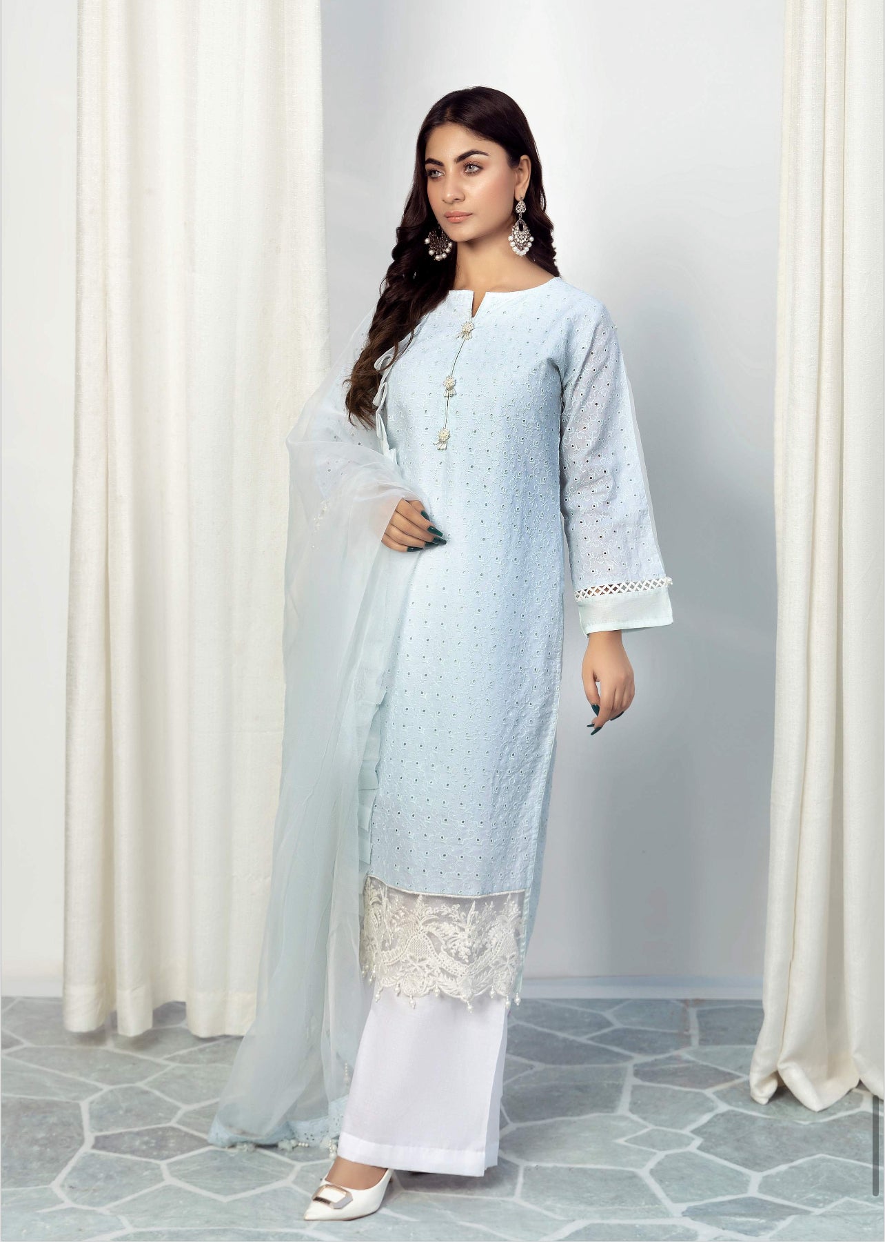 SIMRANS CHIKENKARI 3PC READYMADE SM215