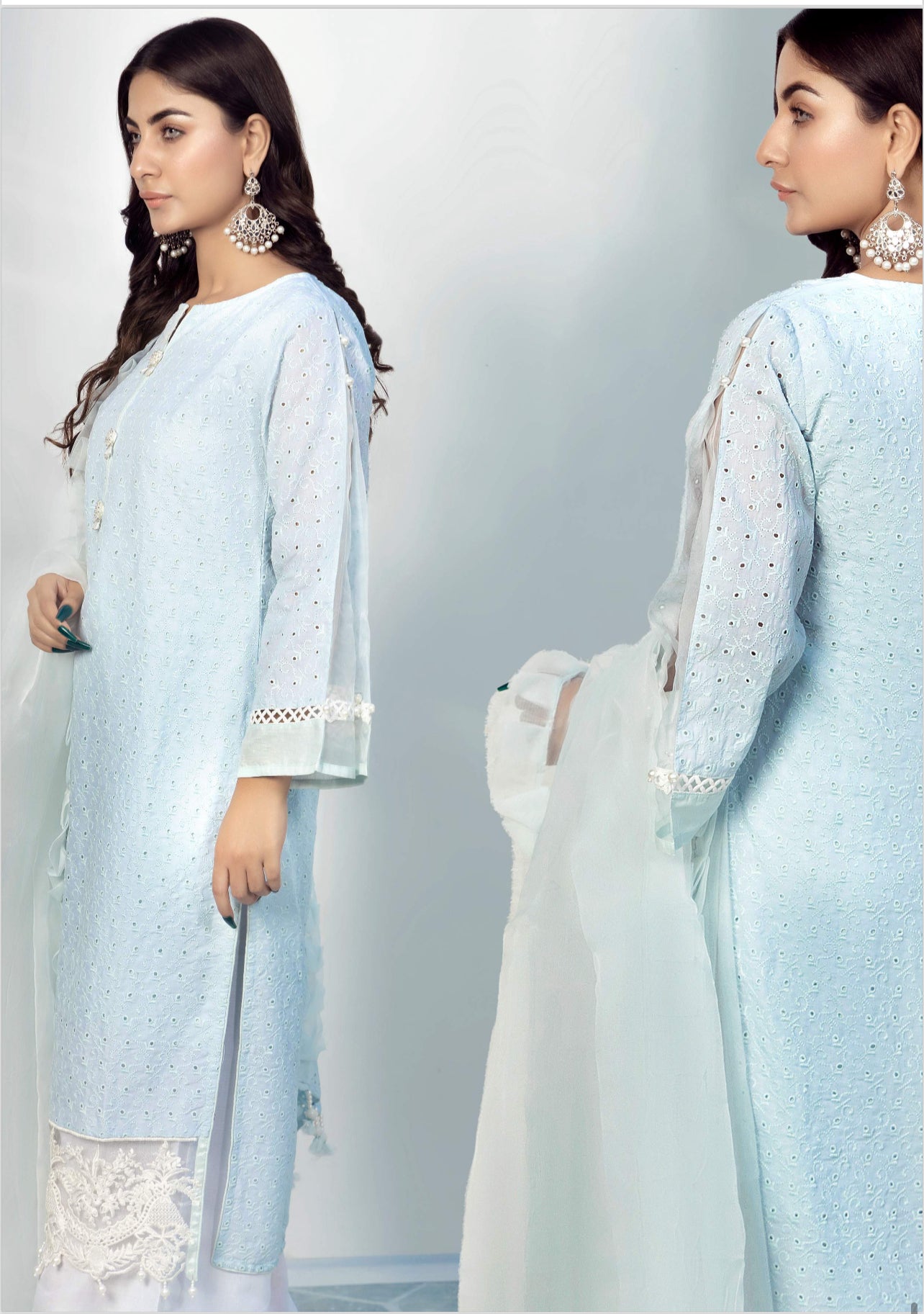 SIMRANS CHIKENKARI 3PC READYMADE SM215