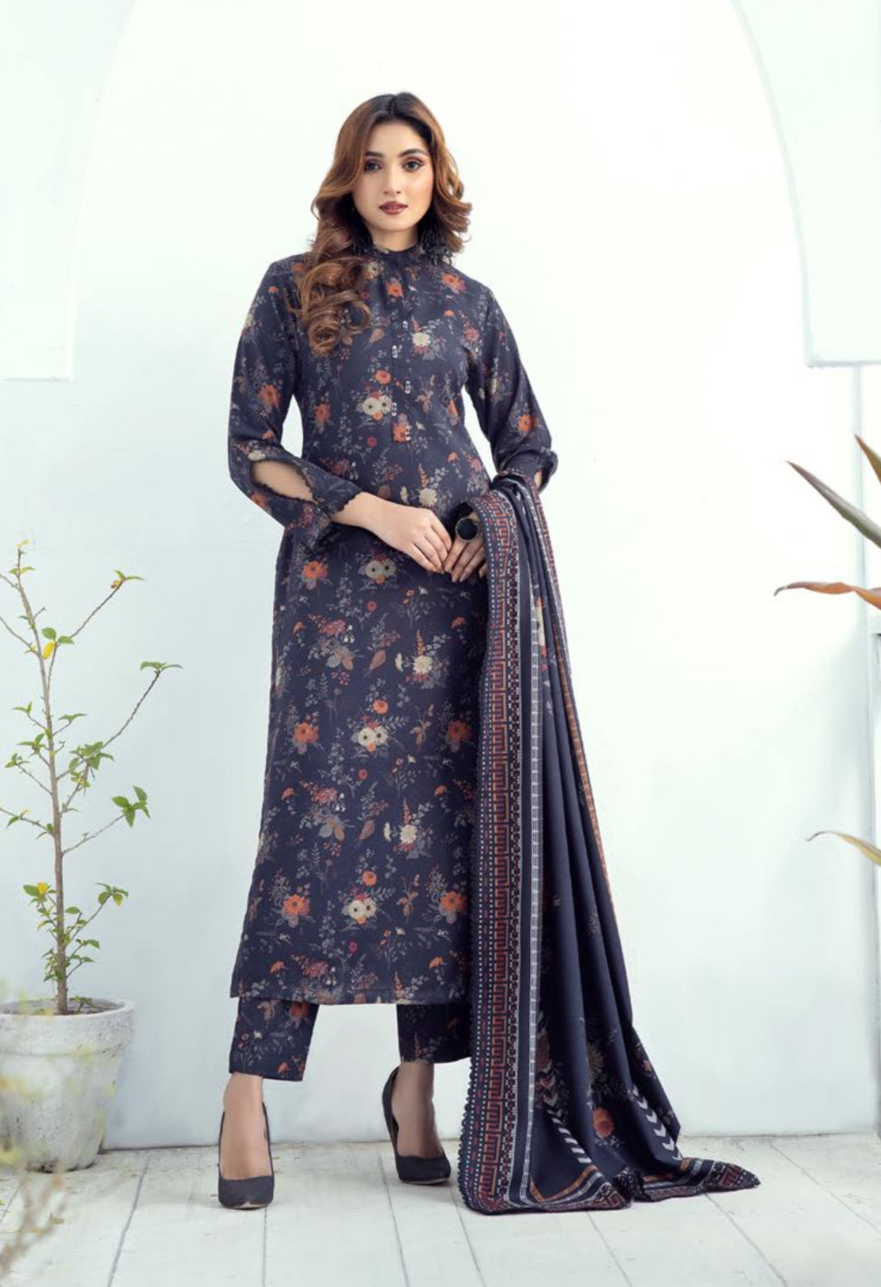 SIMRANS ‘S PRINTS’ | COTTON PRINTS 3PC READYMADE | SM552