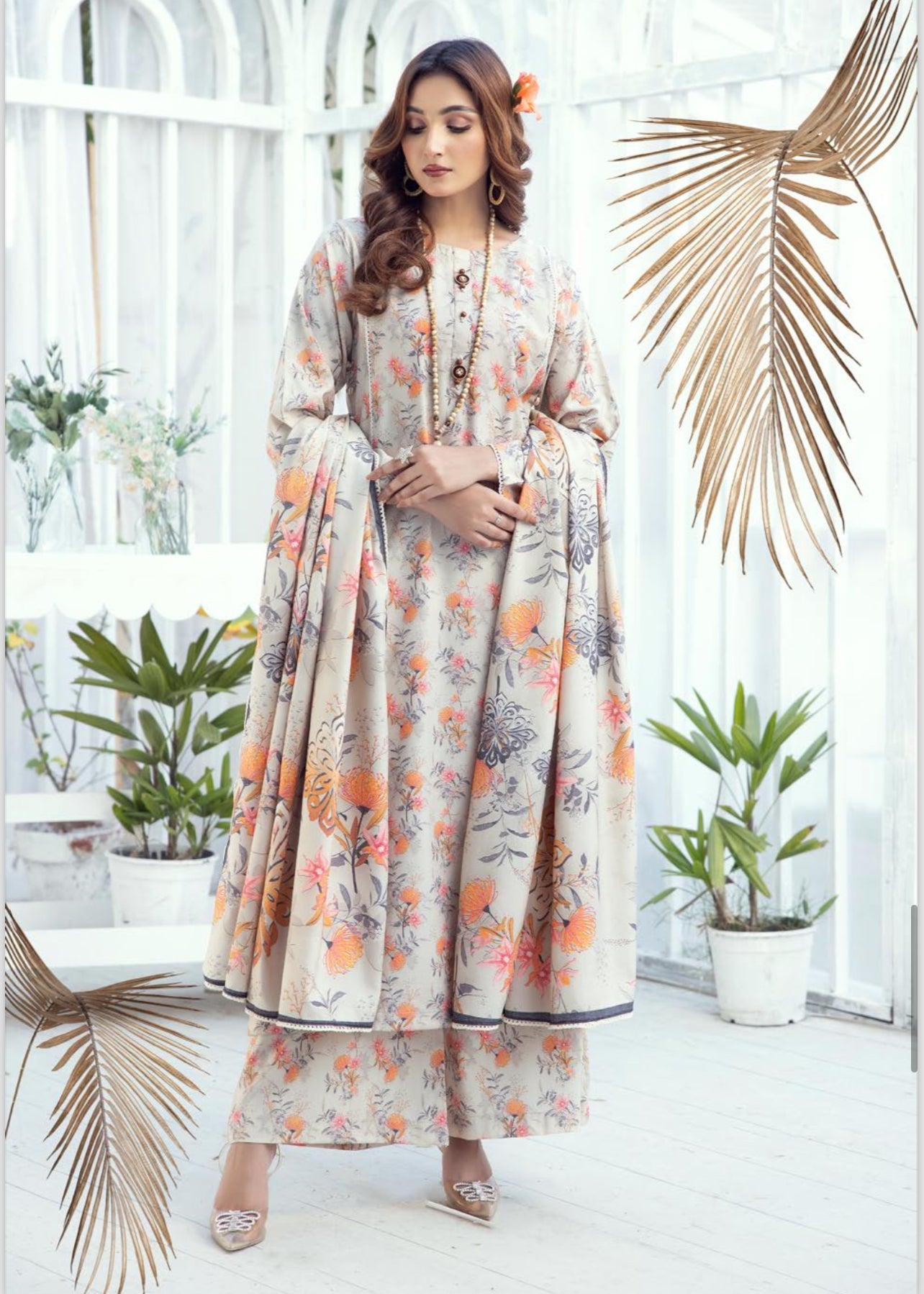 SIMRANS ‘S PRINTS’ | COTTON PRINTS 3PC READYMADE | SM553