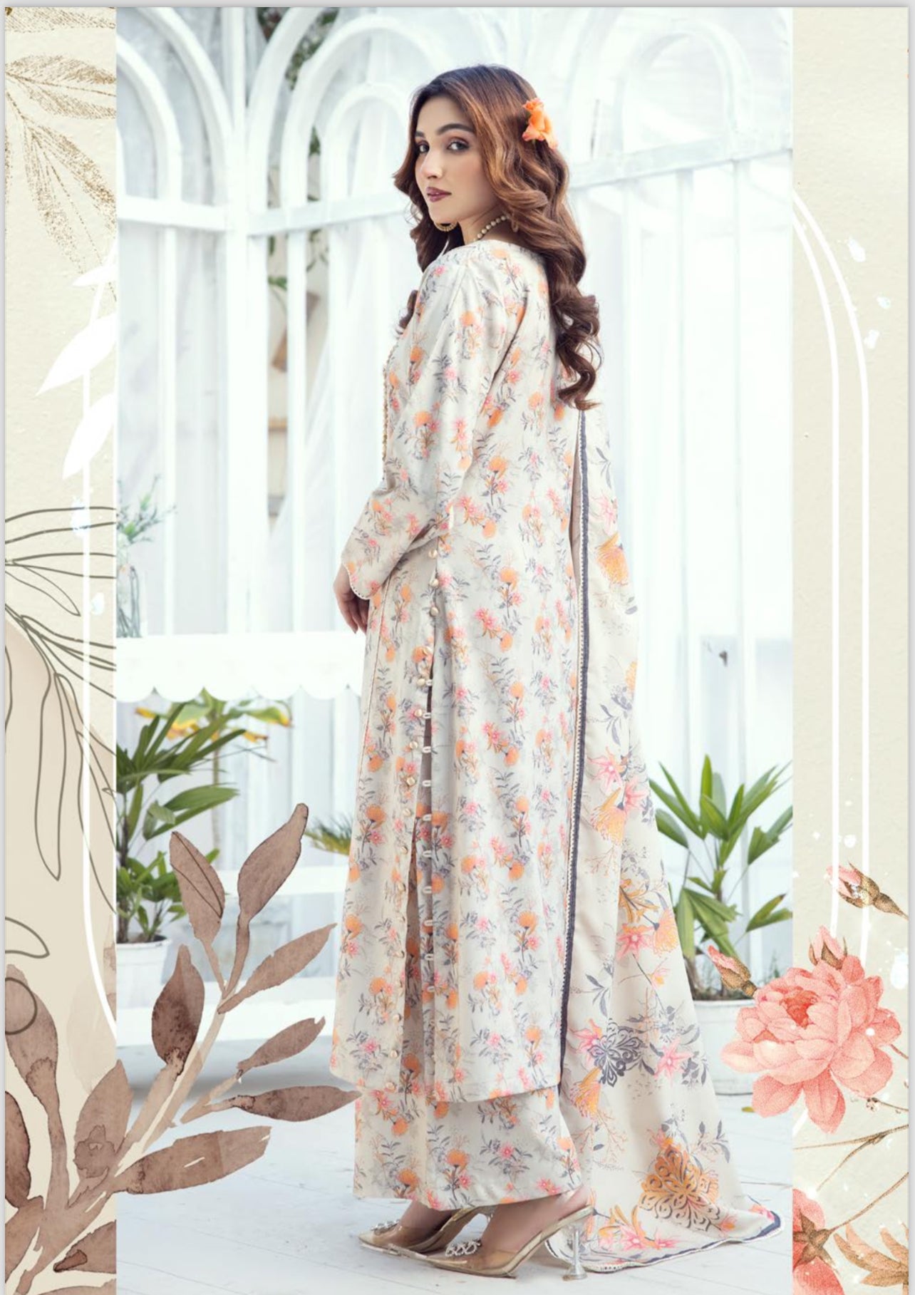 SIMRANS ‘S PRINTS’ | COTTON PRINTS 3PC READYMADE | SM553