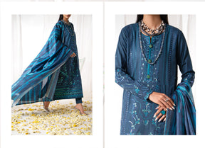 CASUAL LITE ‘GUL POSH’ | LUXURY EMBROIDERED COTTON READYMADE | MS204 MIRHA SPECIAL
