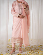 CASUAL LITE ‘GUL POSH’ | LUXURY EMBROIDERED COTTON READYMADE | MS205 MIRHA SPECIAL