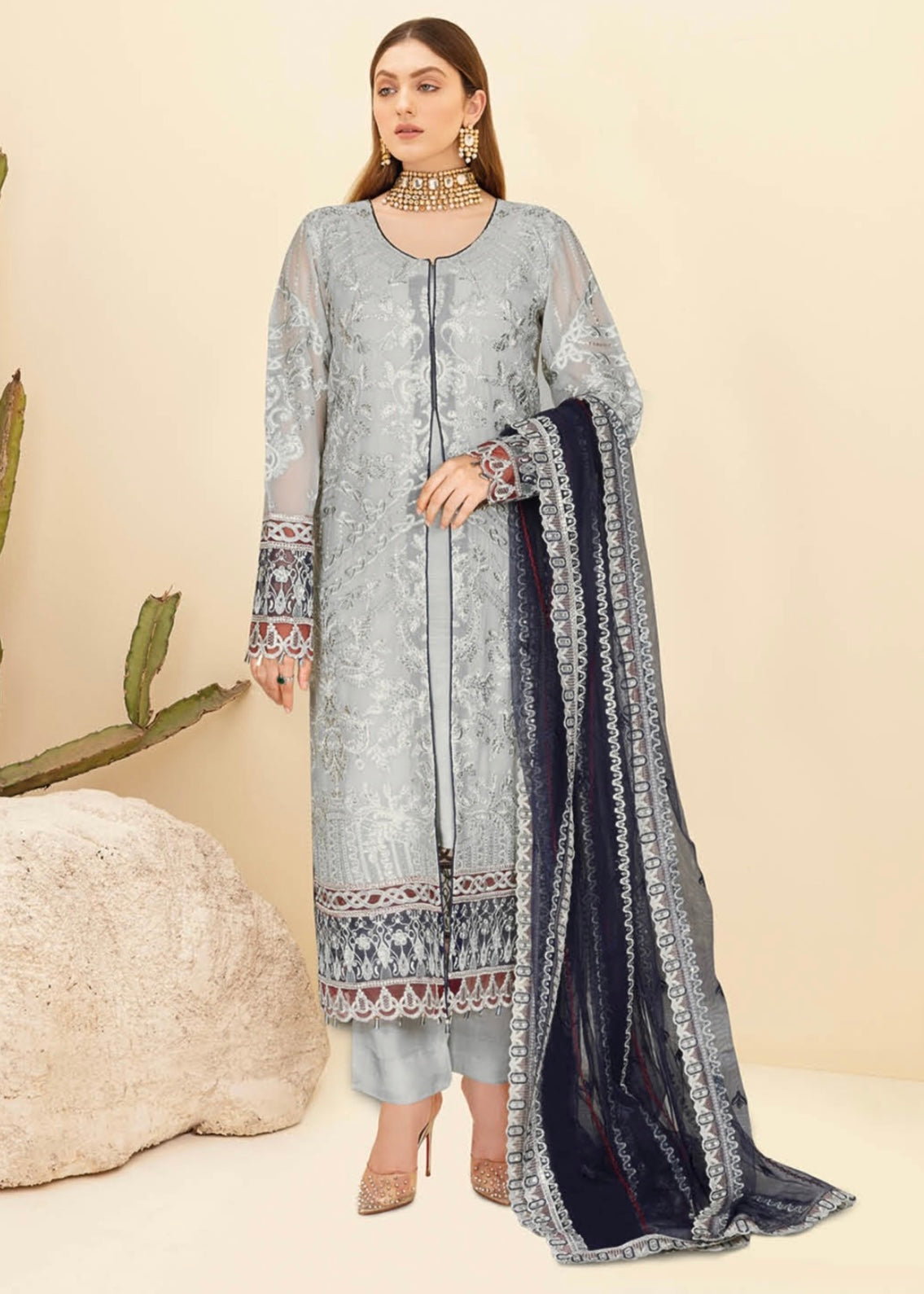 RAMSHA | KASHISH CHIFFON VOL 01 READYMADE | RK-117