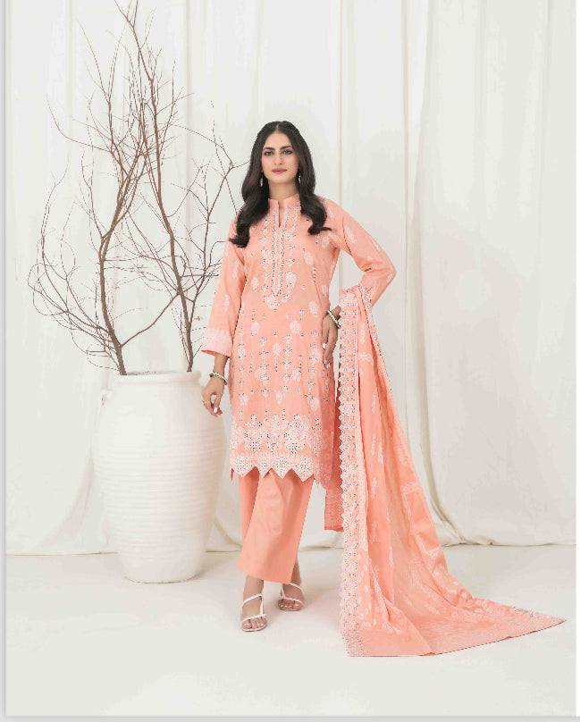 TAWAKKAL ‘GULSHANARA’ | EMBROIDERED LAWN READYMADE | D2864